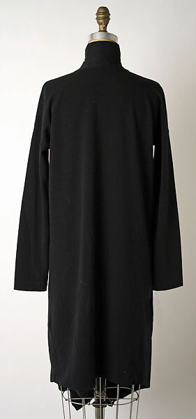 Ensemble, Romeo Gigli (Italian, born 1949), (a) wool; (b,c) synthetic fiber, leather, Italian