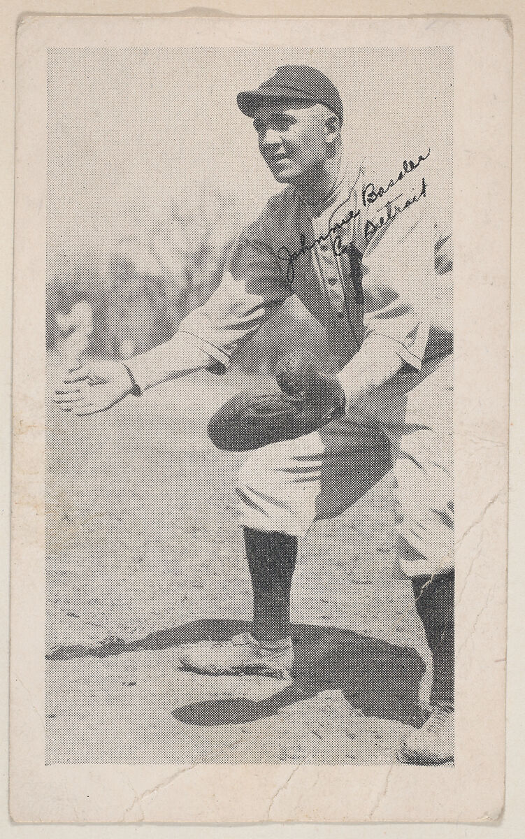 Johnnie Bassler, C. Detroit, from Baseball strip cards (W575-2), Commercial photolithograph 
