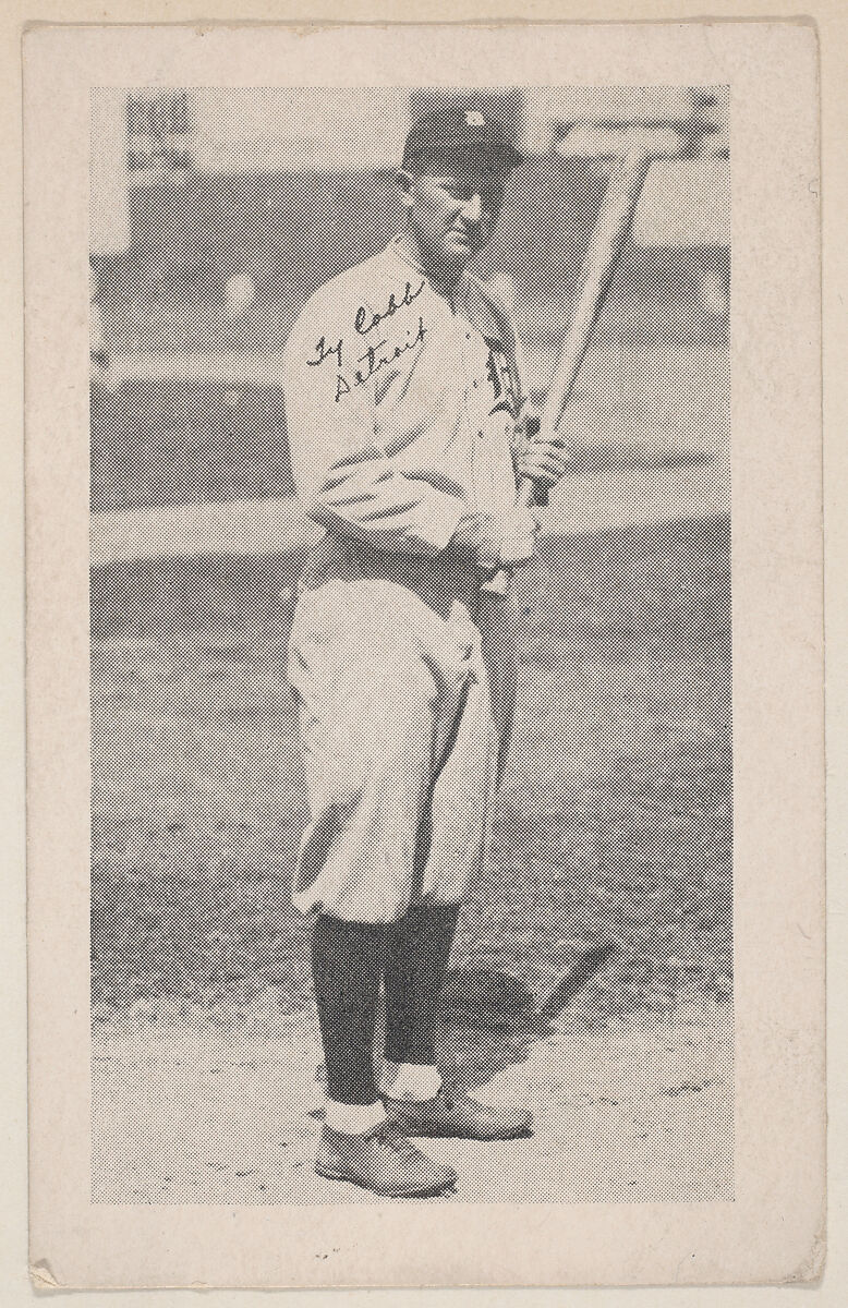 Ty Cobb, Detroit, from Baseball strip cards (W575-2)