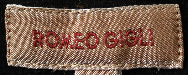 Ensemble, Romeo Gigli (Italian, born 1949), (a) wool, spandex; (b,c) suede, elastic, leather, Italian