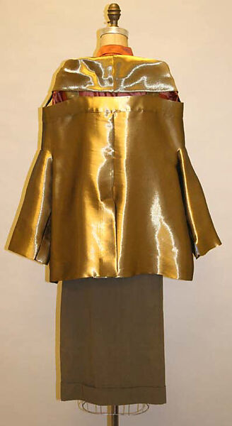 Ensemble, Romeo Gigli (Italian, born 1949), (a) synthetic fiber; (b) silk; (c) rayon, spandex, Italian