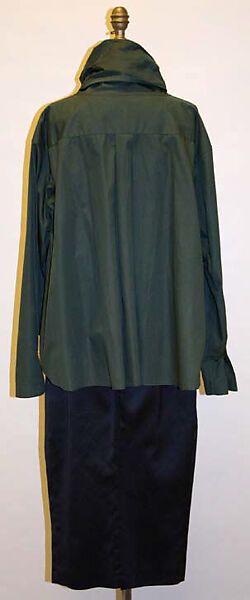 Ensemble, Romeo Gigli (Italian, born 1949), (a) silk, cotton; (b,c) cotton, Italian