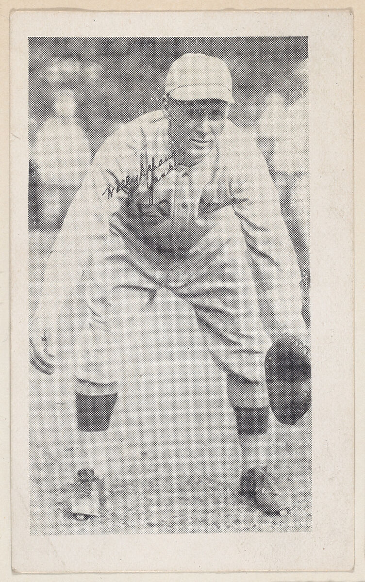 Wally Schang, C. Yanks, from Baseball strip cards (W575-2), Commercial photolithograph 