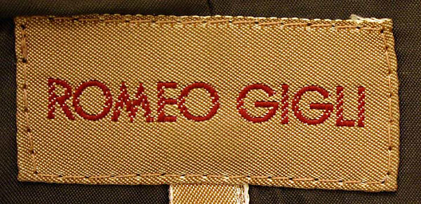 Suit, Romeo Gigli (Italian, born 1949), (a,b) wool, spandex; (c) rayon, nylon, lycra, Italian