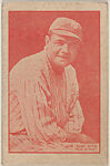 Babe Ruth King of Swat from 1933 Uncle Jacks Candy cards (R317