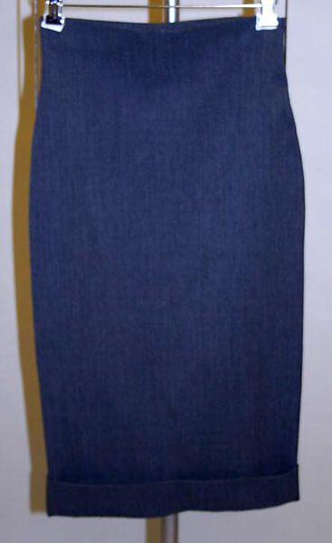 Ensemble, Romeo Gigli (Italian, born 1949), (a) cotton; (b) wool, polyester; (c,d) suede, Italian