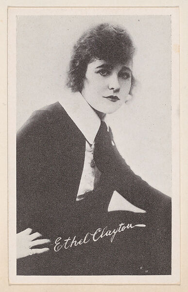 Ethel Clayton from Kromo Gravure "Leading Moving Picture Stars" (W623), Kromo Gravure Photo Company, Detroit, Michigan, Commercial photolithograph 