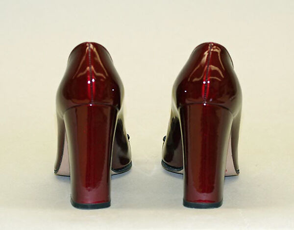 Pumps, Gucci (Italian, founded 1921), leather, plastic (vinyl), Italian