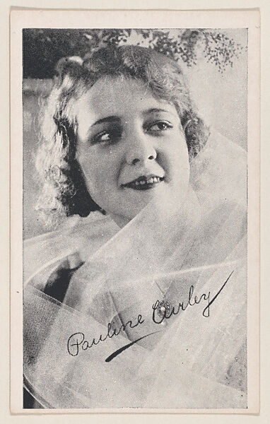 Pauline Curley from Kromo Gravure "Leading Moving Picture Stars" (W623), Kromo Gravure Photo Company, Detroit, Michigan, Commercial photolithograph 