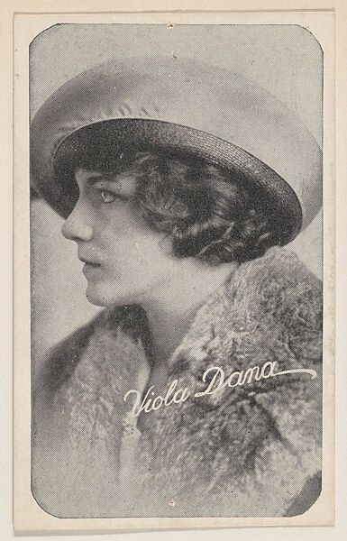 Viola Dana from Kromo Gravure "Leading Moving Picture Stars" (W623), Kromo Gravure Photo Company, Detroit, Michigan, Commercial photolithograph 