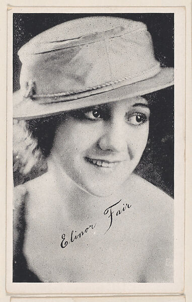 Elinor Fair from Kromo Gravure "Leading Moving Picture Stars" (W623), Kromo Gravure Photo Company, Detroit, Michigan, Commercial photolithograph 