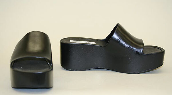 Shoes, Patrick Cox (British, born Canada, 1963), plastic (polyvinyl chloride), British 