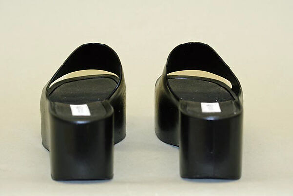 Shoes, Patrick Cox (British, born Canada, 1963), plastic (polyvinyl chloride), British