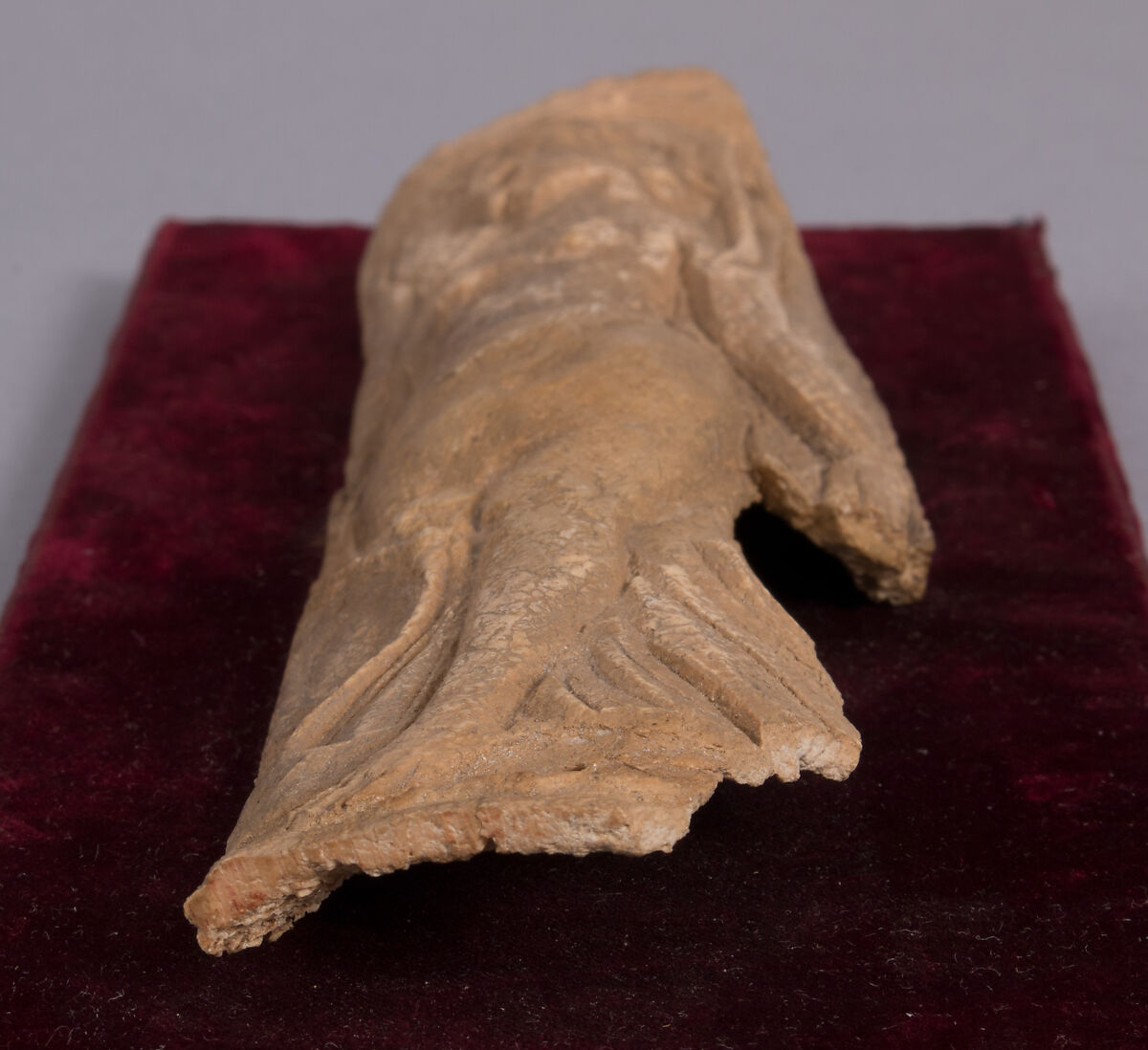 Bone plaque with Female Dancer, Bone, Late Roman/Early Byzantine