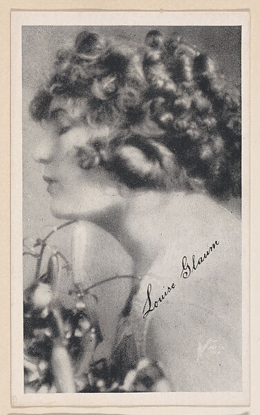 Louise Glaum from Kromo Gravure "Leading Moving Picture Stars" (W623), Kromo Gravure Photo Company, Detroit, Michigan, Commercial photolithograph 