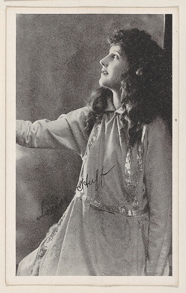Louise Huff from Kromo Gravure "Leading Moving Picture Stars" (W623), Kromo Gravure Photo Company, Detroit, Michigan, Commercial photolithograph 
