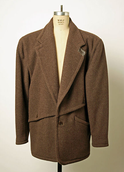 Jacket, Gianni Versace (Italian, founded 1978), wool, Italian 