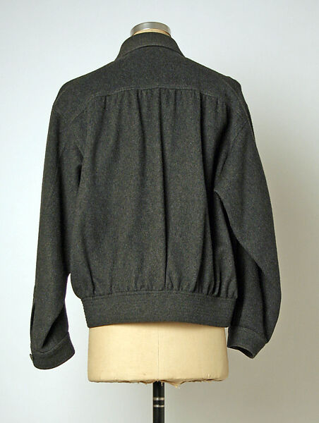 Jacket, Yves Saint Laurent (French, founded 1961), wool, French