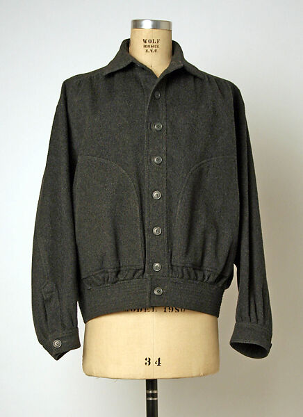 Jacket, Yves Saint Laurent (French, founded 1961), wool, French 