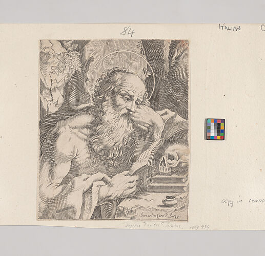 Saint Jerome Reading