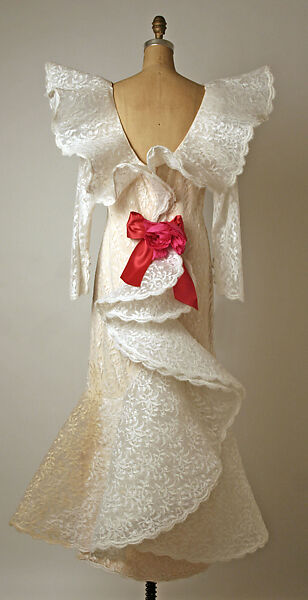 Evening dress, Pierre Cardin (French (born Italy), San Biagio di Callalta 1922–2020 Neuilly), silk, synthetic fiber, French