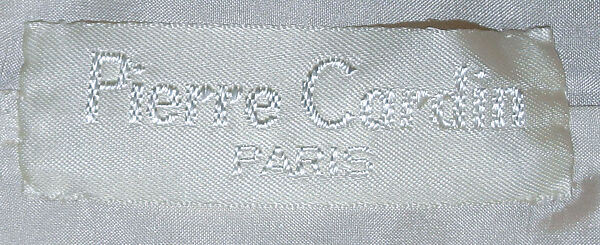 Evening dress, Pierre Cardin (French (born Italy), San Biagio di Callalta 1922–2020 Neuilly), silk, synthetic fiber, French