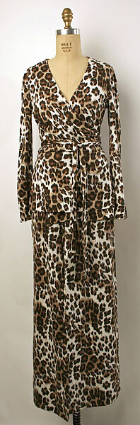 Ensemble, Diane von Furstenberg (American, founded 1972), cotton, rayon, American