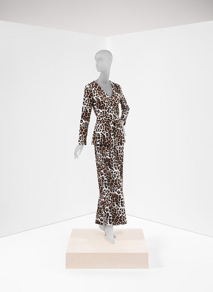 Ensemble, Diane von Furstenberg (American, founded 1972), cotton, rayon, American 