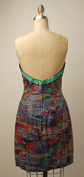 Dress, Fabrice (American, born Haiti, 1951–1998), silk, plastic, American