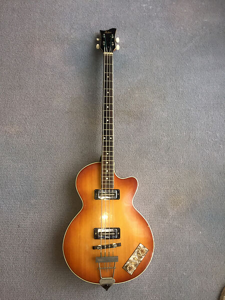500/2 Club bass, Höfner Gmbh &amp; Co., Spruce, maple, rosewood, ebony, metal, plastic 