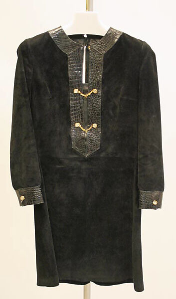 Ensemble, Gucci (Italian, founded 1921), synthetic leather, metal, Italian 