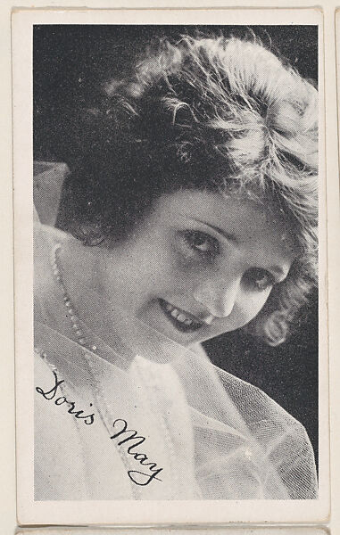 Doris May from Kromo Gravure "Leading Moving Picture Stars" (W623), Kromo Gravure Photo Company, Detroit, Michigan, Commercial photolithograph 