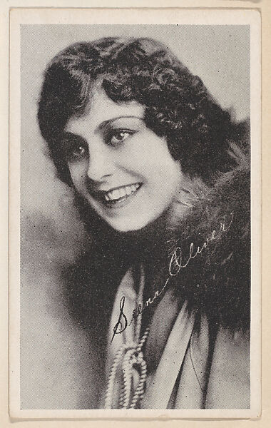 Seena Oliver from Kromo Gravure "Leading Moving Picture Stars" (W623), Kromo Gravure Photo Company, Detroit, Michigan, Commercial photolithograph 