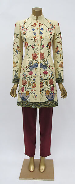 Evening ensemble, House of Balmain (French, founded 1945), silk, French 