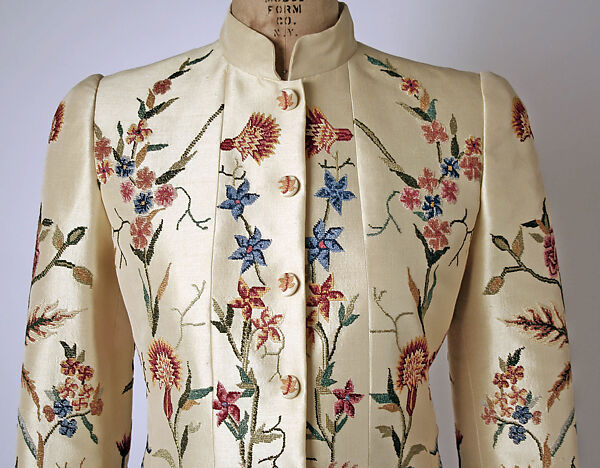 Evening ensemble, House of Balmain (French, founded 1945), silk, French