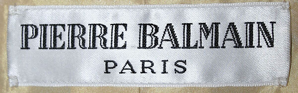 Evening ensemble, House of Balmain (French, founded 1945), silk, French