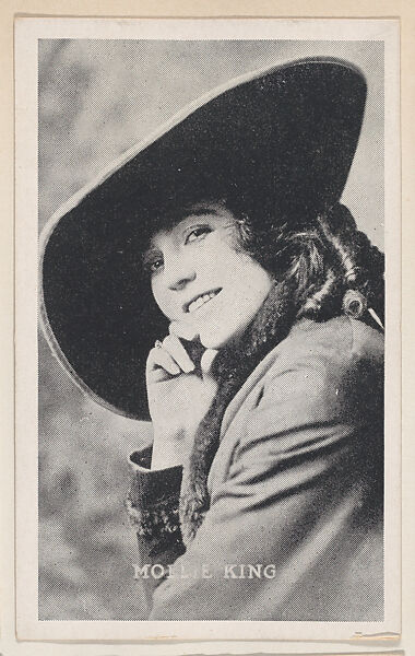 Mollie King from Kromo Gravure "Leading Moving Picture Stars" (W623), Kromo Gravure Photo Company, Detroit, Michigan, Commercial photolithograph 