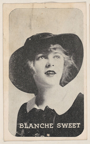 Blanche Sweet from Kromo Gravure "Leading Moving Picture Stars" (W623), Kromo Gravure Photo Company, Detroit, Michigan, Commercial photolithograph 