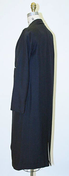 Coat, Rudi Gernreich (American (born Austria), Vienna 1922–1985 Los Angeles, California), linen, cotton, American