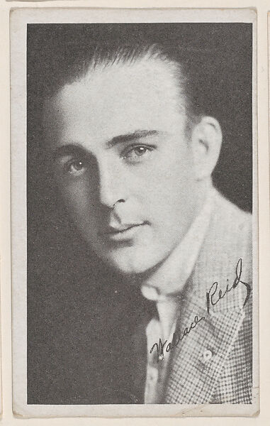 Wallace Reid from Kromo Gravure "Leading Moving Picture Stars" (W623), Kromo Gravure Photo Company, Detroit, Michigan, Commercial photolithograph 