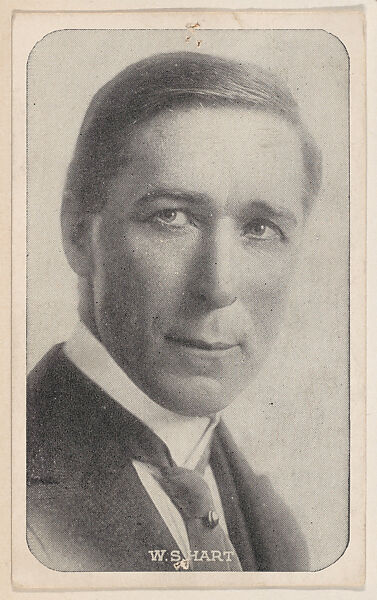 W. S. Hart from Kromo Gravure "Leading Moving Picture Stars" (W623), Kromo Gravure Photo Company, Detroit, Michigan, Commercial photolithograph 