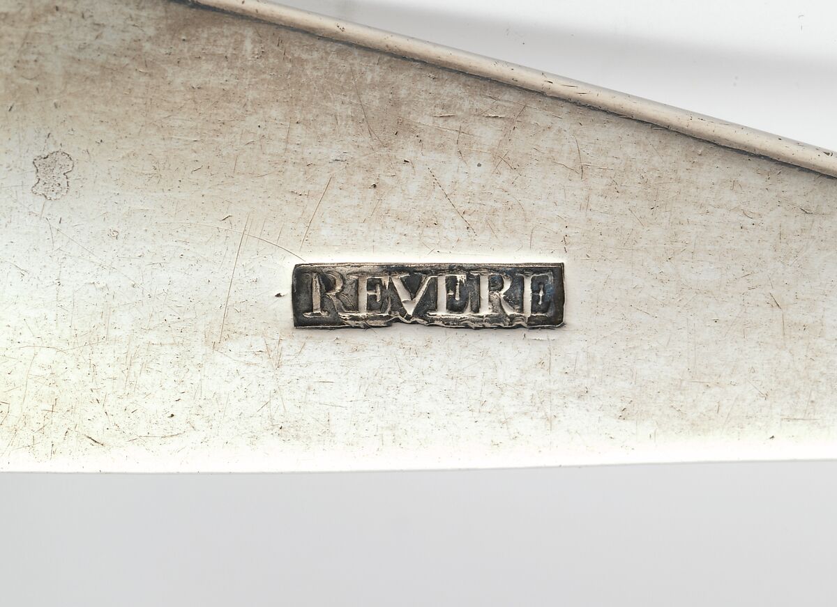 Table Spoon, Paul Revere Jr. (American, Boston, Massachusetts 1734–1818 Boston, Massachusetts), Silver, American