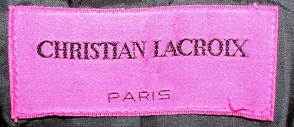 Suit, Christian Lacroix (French, born 1951), cotton, French