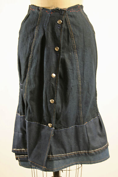 Skirt, Susan Cianciolo (American, born 1969), cotton, American 