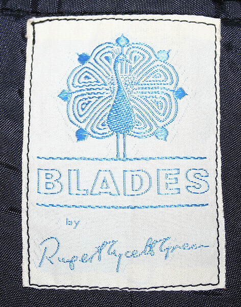 Jacket, Blades (British), wool, British