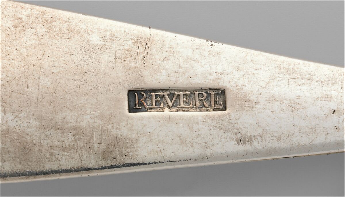 Table Spoon, Paul Revere Jr. (American, Boston, Massachusetts 1734–1818 Boston, Massachusetts), Silver, American