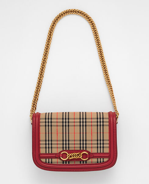 Ensemble, Burberry (British, founded 1856), (a) cashmere, silk, cupro, (b) cotton, nylon, silk, (c, d) suede, leather, polyester, polyamide, plastic (polyurethane, rubber), (e) leather, cotton, polyamide, metal, (f, g) palladium-plated brass, (h) palladium-plated brass, synthetic, (i) palladium-plated brass, British