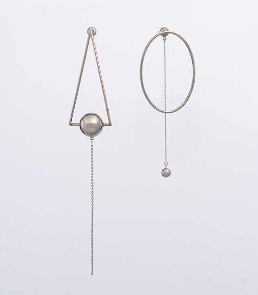 Ensemble, Burberry (British, founded 1856), (a) polyester, cotton; (b) polyester, plastic (polyurethane); (c) cotton; (d, e) leather, polyester, polyamide, plastic (polyurethane, synthetic rubber); (f–i) palladium-plated brass, British