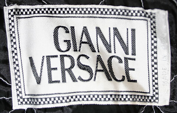 Jacket, Gianni Versace (Italian, founded 1978), leather, lamb fleece, Italian