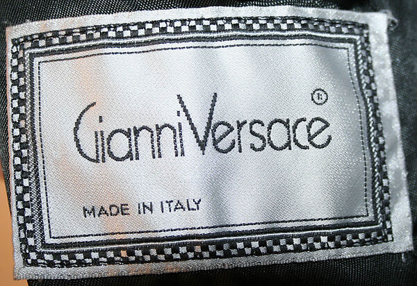 Jacket, Gianni Versace (Italian, founded 1978), leather, fur, Italian